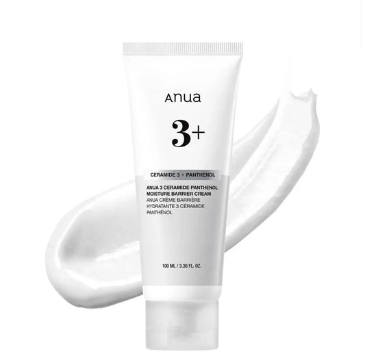 ANUA 3 Ceramide Panthenol Moisture Barrier Cream 100ml front view – barrier repair face cream for sensitive skin