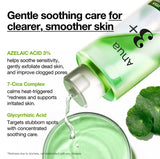 Pouring Anua Azelaic Acid 3 Cica Toner into hand