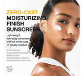 Applying Anua Zero-Cast sunscreen to skin