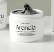 Front view of the Arencia Black Tea & Yuzu Cleanser 120g showing the sleek black and yuzu-themed packaging.
