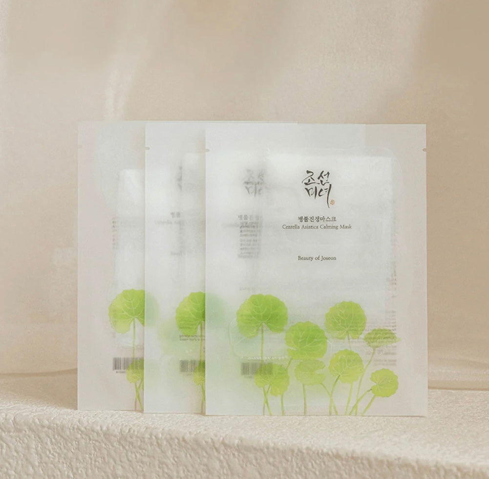Unbox the Beauty of Joseon Centella Asiatica Calming Mask package