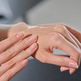 Glow Deep Serum applied on skin showing smooth, fast-absorbing texture