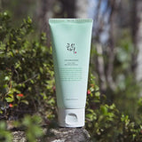 Size comparison of Beauty of Joseon Green Plum Refreshing Cleanser (100ml) to show actual product volume.