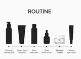 Night time skincare routine using Beauty of Joseon night care duo Dynasty Cream for plump hydration.