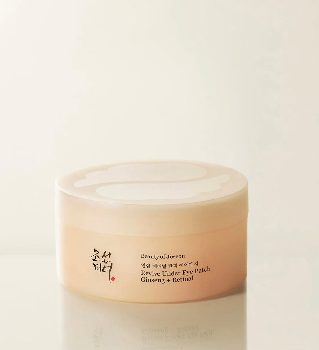 The Beauty of Joseon Revive Eye Patch jar with ginseng and retinal