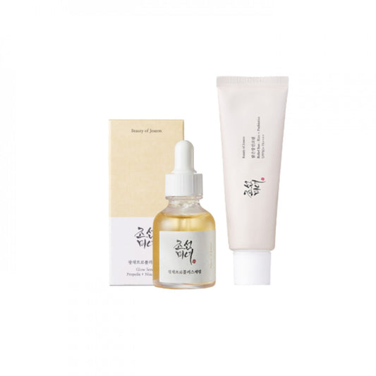 Beauty of Joseon skincare set bundle with Glow Serum and Relief Sun SPF50