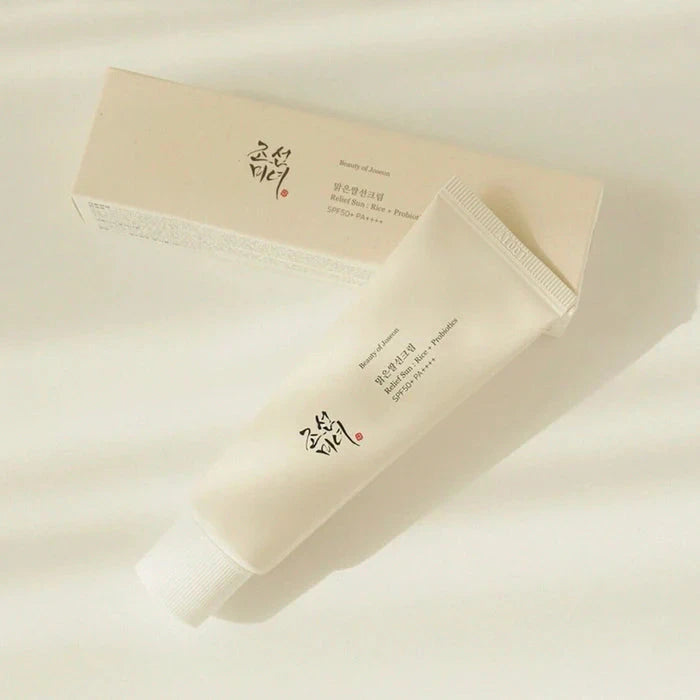 Beauty of Joseon sunscreen 2-pack box – Relief Sun Rice + Probiotics SPF50 PA++++ bundle