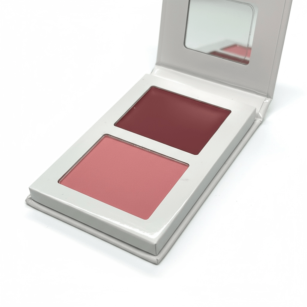 Blush Double pigmenté crémeux et poudre – FencyGrace | Maquillage Végan & Naturel