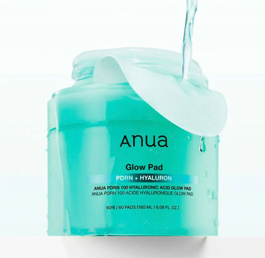 Close-up of the peptide gel side of the Anua glow pad.