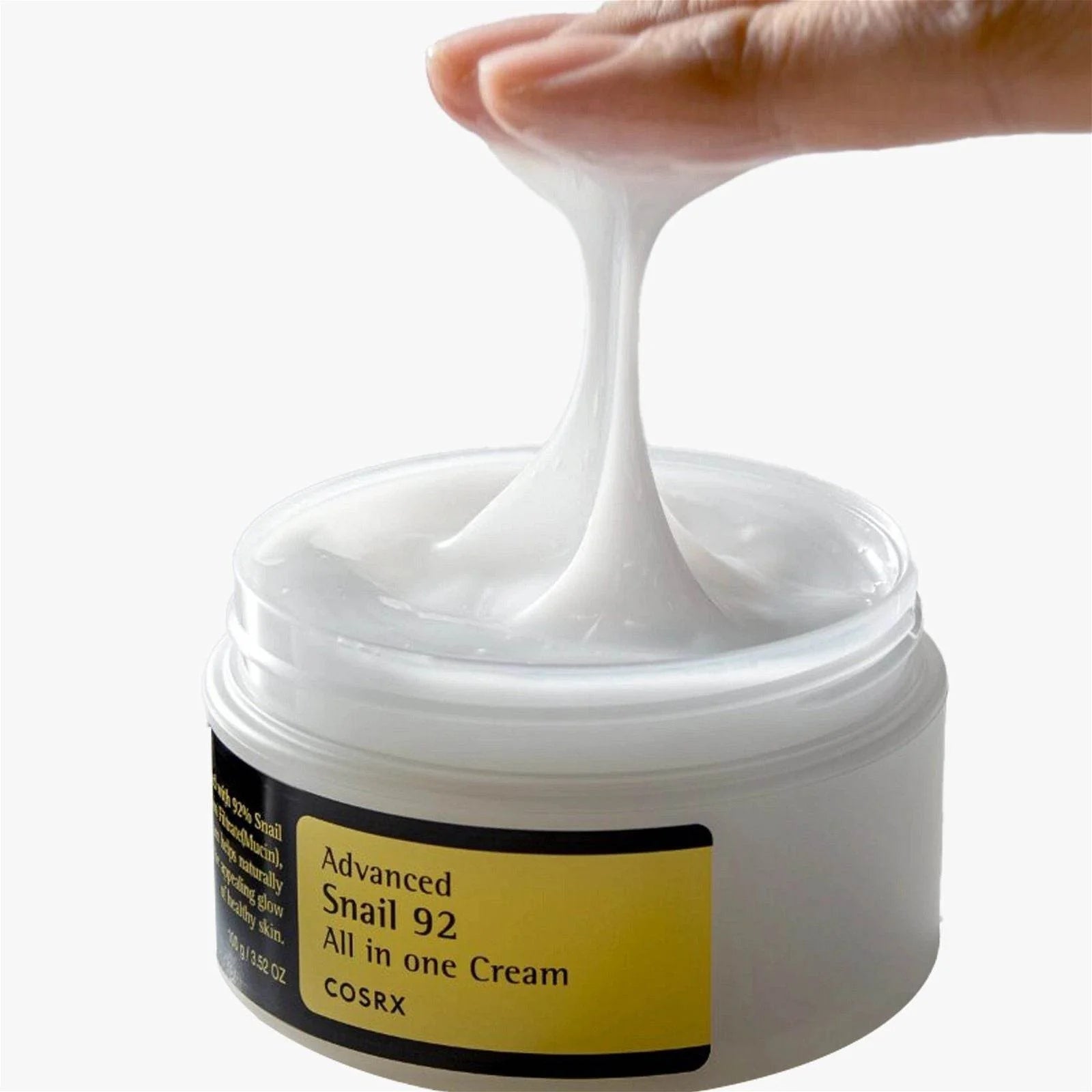COSRX Advanced Snail 92 All-in-One Cream for nourished, glowing skin.