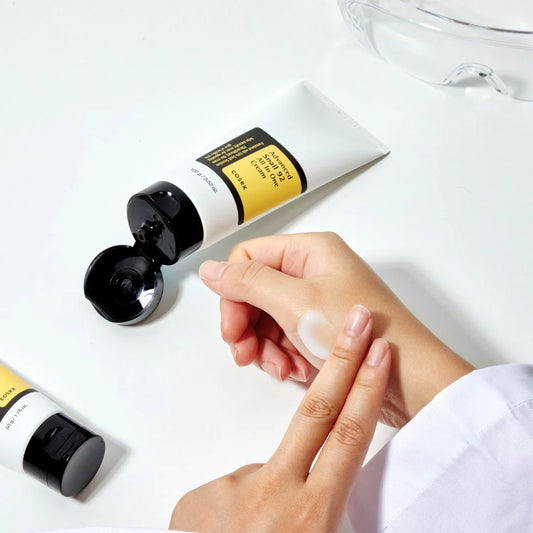 COSRX Advanced Snail 92 All-in-One Cream tube (100g) — snail mucin moisturizer for hydration and repair.