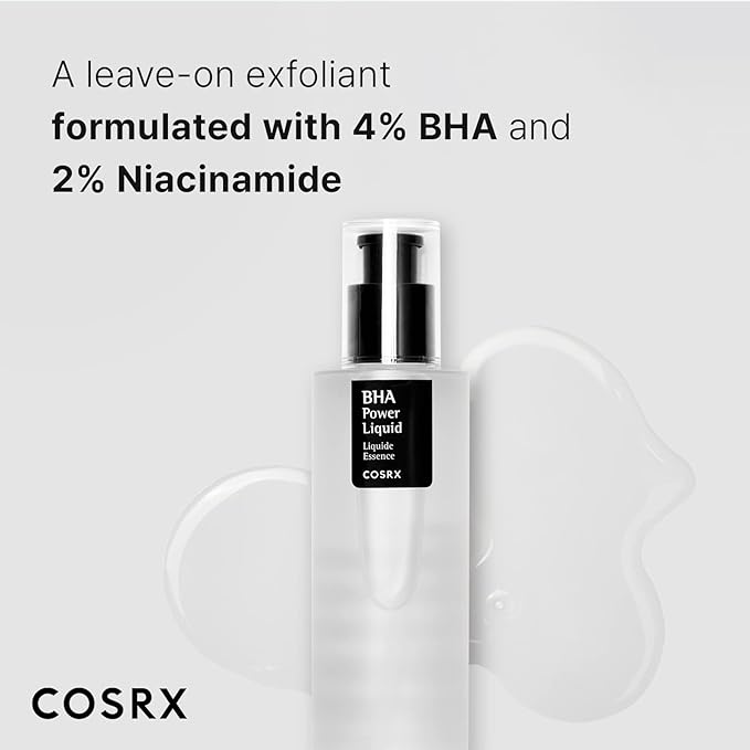 Close-up of the pump dispenser of COSRX BHA Blackhead Power Liquid travel-friendly blackhead liquid cosrx.