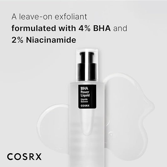 Close-up of the pump dispenser of COSRX BHA Blackhead Power Liquid travel-friendly blackhead liquid cosrx.