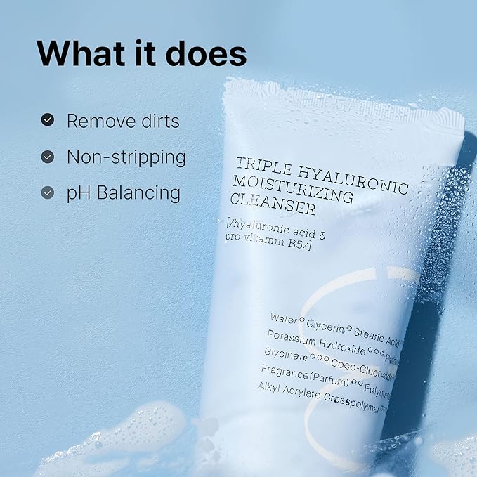 Luxurious rich foam bubbles from the COSRX Hydrium cleanser in cupped hands showing the foamy texture.