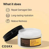 Snail mucin cream and essence texture showing lightweight gel consistency