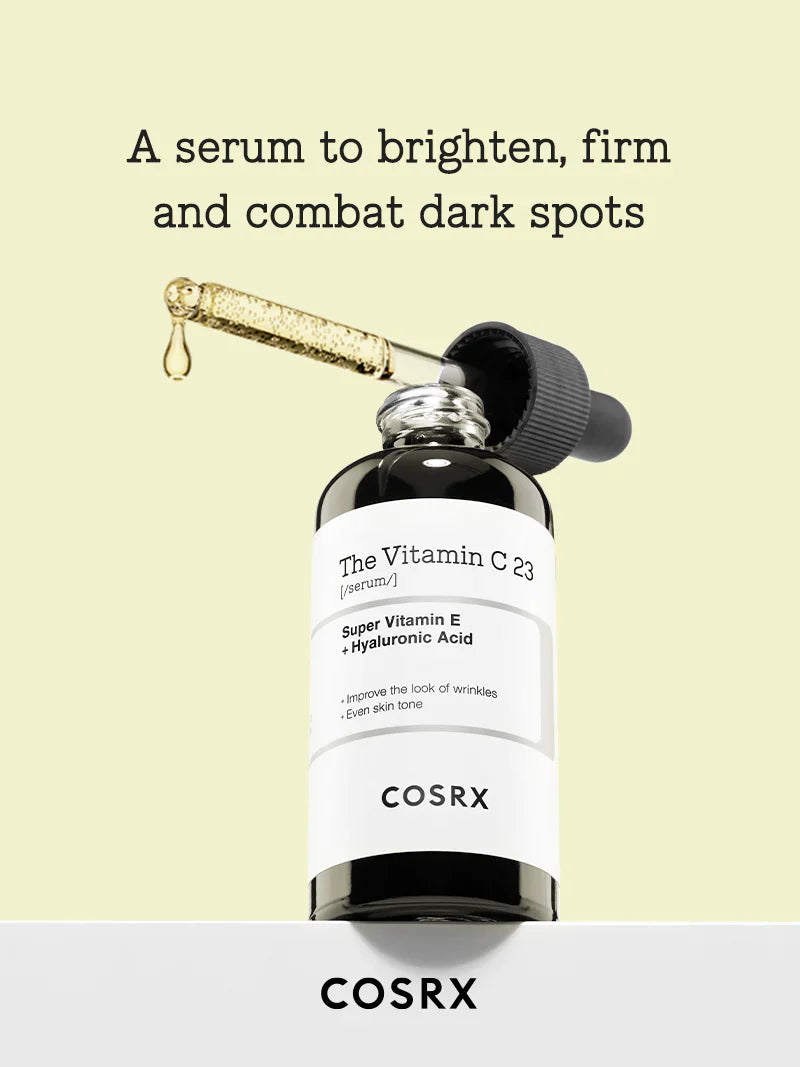 Front view of COSRX Vitamin C 23 Serum bottle