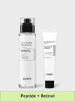 COSRX wrinkle care boost bundle pack with 6 Peptide Skin Booster Serum and Retinol 0.1 Cream