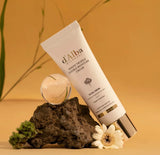 D’Alba White Truffle Double Moisture Cream 60ml – Korean vegan moisturizer in white tube with pump.