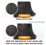 Before and after hair results using Elizavecca CER-100