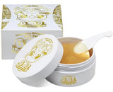 Elizavecca Milky Piggy Hell Pore Gold Hyaluronic Acid Eye Patch packaging with 60 hydrogel patches.