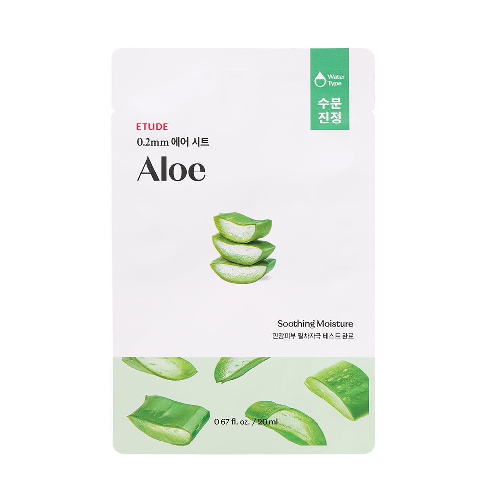 Etude House 0.2 Therapy Air Mask Green Tea for fresh moisture and relieving effect