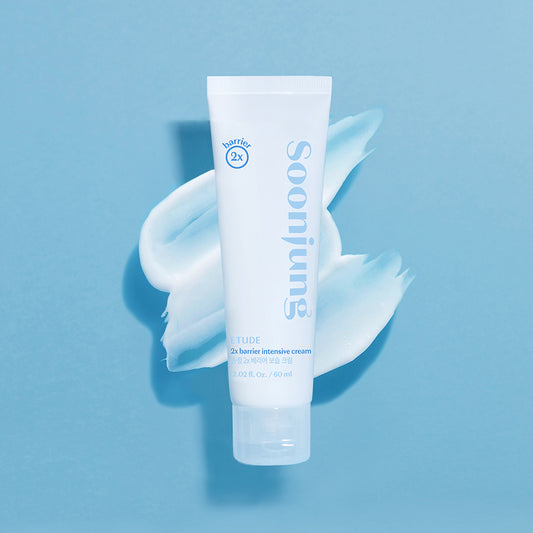 Etude Soon Jung 2x Barrier Intensive Cream front view – lightweight moisturizer for sensitive skin