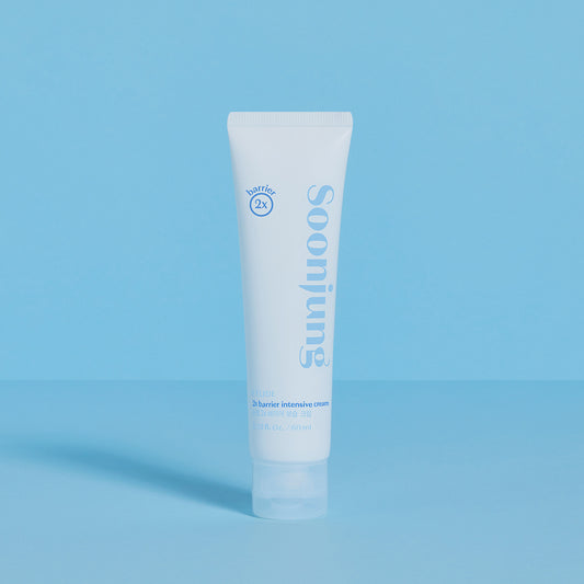 Side view of Soon Jung 2x Barrier Intensive Cream – gentle and soothing skin barrier cream