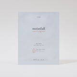 Single ETUDE super collagen sheet mask with a skin-friendly, thin sheet for maximum adherence.