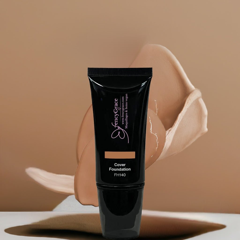 FencyGrace Conceal + Perfect 2-in-1 Fond de Teint Couvrance Liquide HD Haute & Naturel Vegan & Sans Cruauté - Eve 140