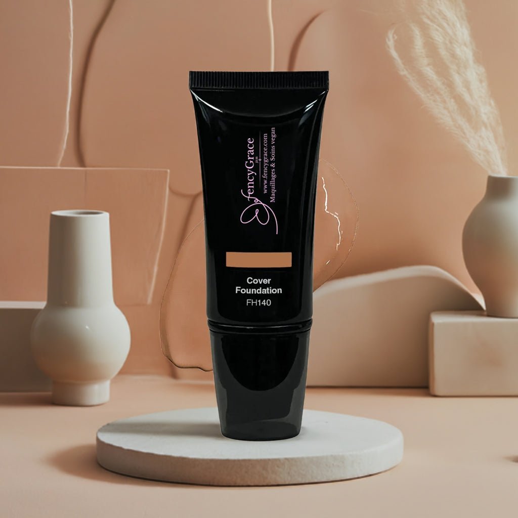 FencyGrace Conceal + Perfect 2-in-1 Fond de Teint Couvrance Liquide HD Haute & Naturel Vegan & Sans Cruauté - Eve 140