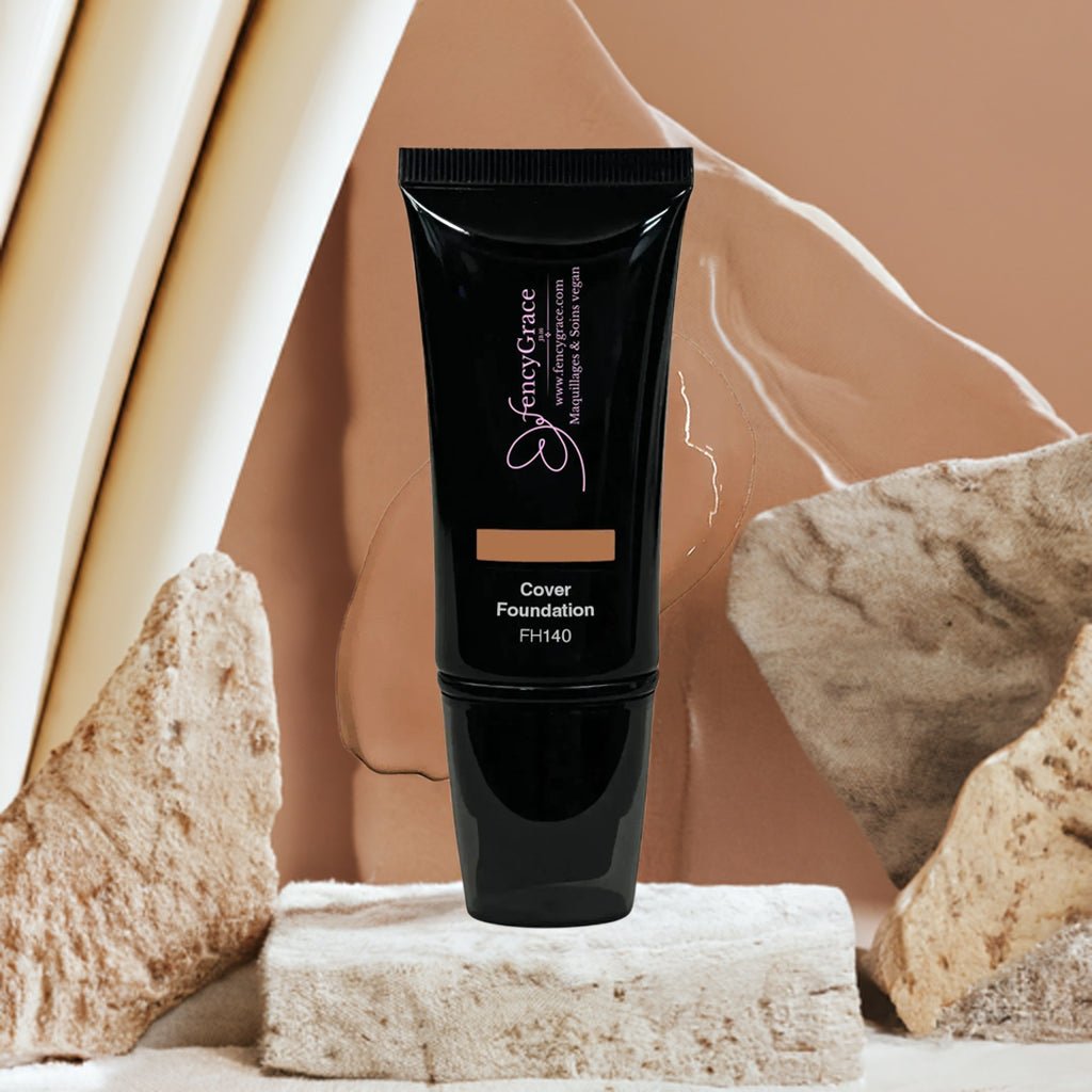 FencyGrace Conceal + Perfect 2-in-1 Fond de Teint Couvrance Liquide HD Haute & Naturel Vegan & Sans Cruauté - Eve 140