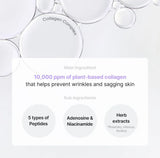 Dispensing the TIRTIR Collagen Lifting Eye Cream, demonstrating the perfect amount for application around the eyes.