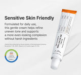 How to use Dr. Althea Melaclear cream by tapping onto skin to aid absorption for dark spots.