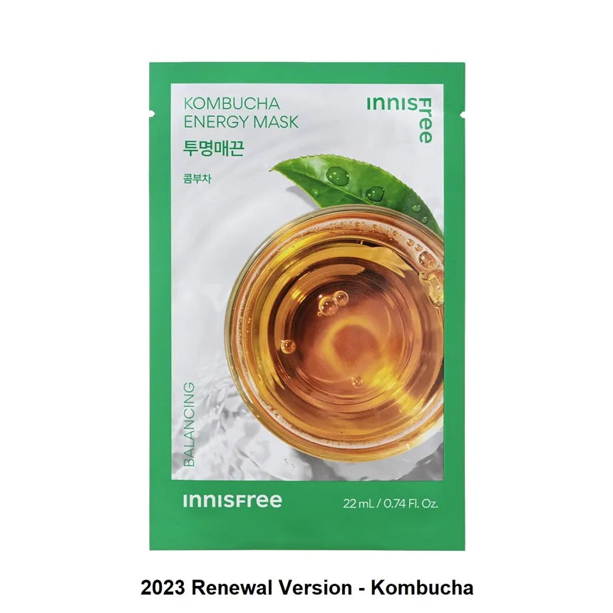 Innisfree Energy Mask bundle – complete 10pc variety pack for daily sheet mask routine