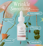 Lilyfield Trio luminous glow wrinkle smoothing serums displayed on table