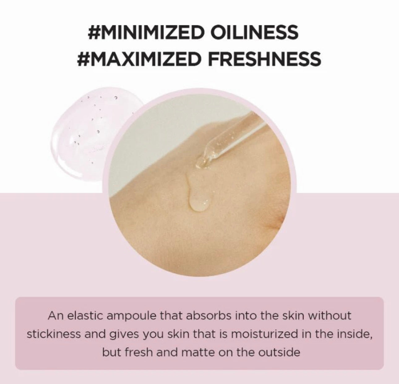 Texture of Madagascar Centella Poremizing Fresh Ampoule