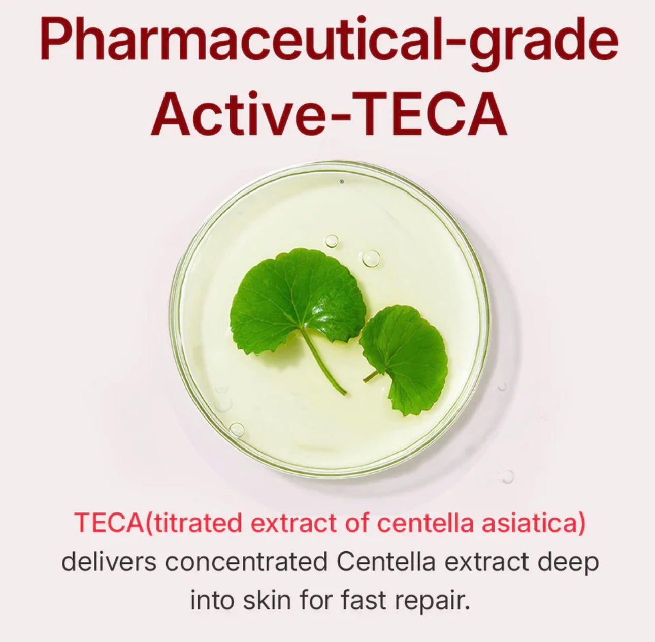 Back of Centellian24 Madeca Cream Time Reverse box detailing TECA and Centella Asiatica extract ingredients.