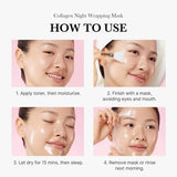 Medicube Face Mask as part of nightly skincare routine