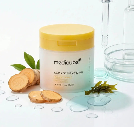 Medicube Kojic Acid Turmeric Pad 70 pads product packaging
