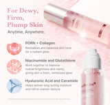 Key skincare ingredients featured in the PDRN Pink Collagen serum.