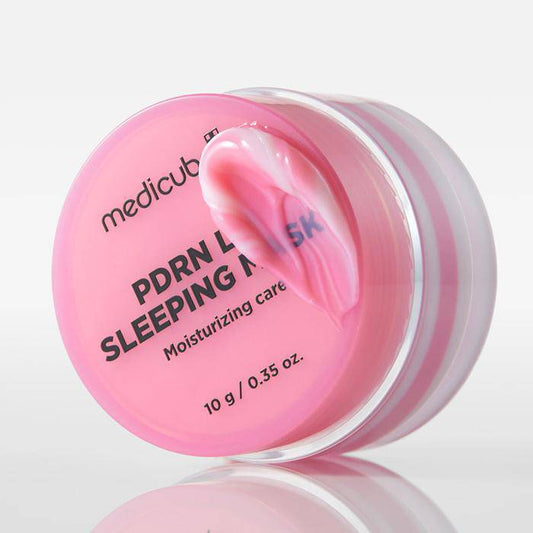 Smooth texture of Medicube lip sleep mask with PDRN for deep moisture