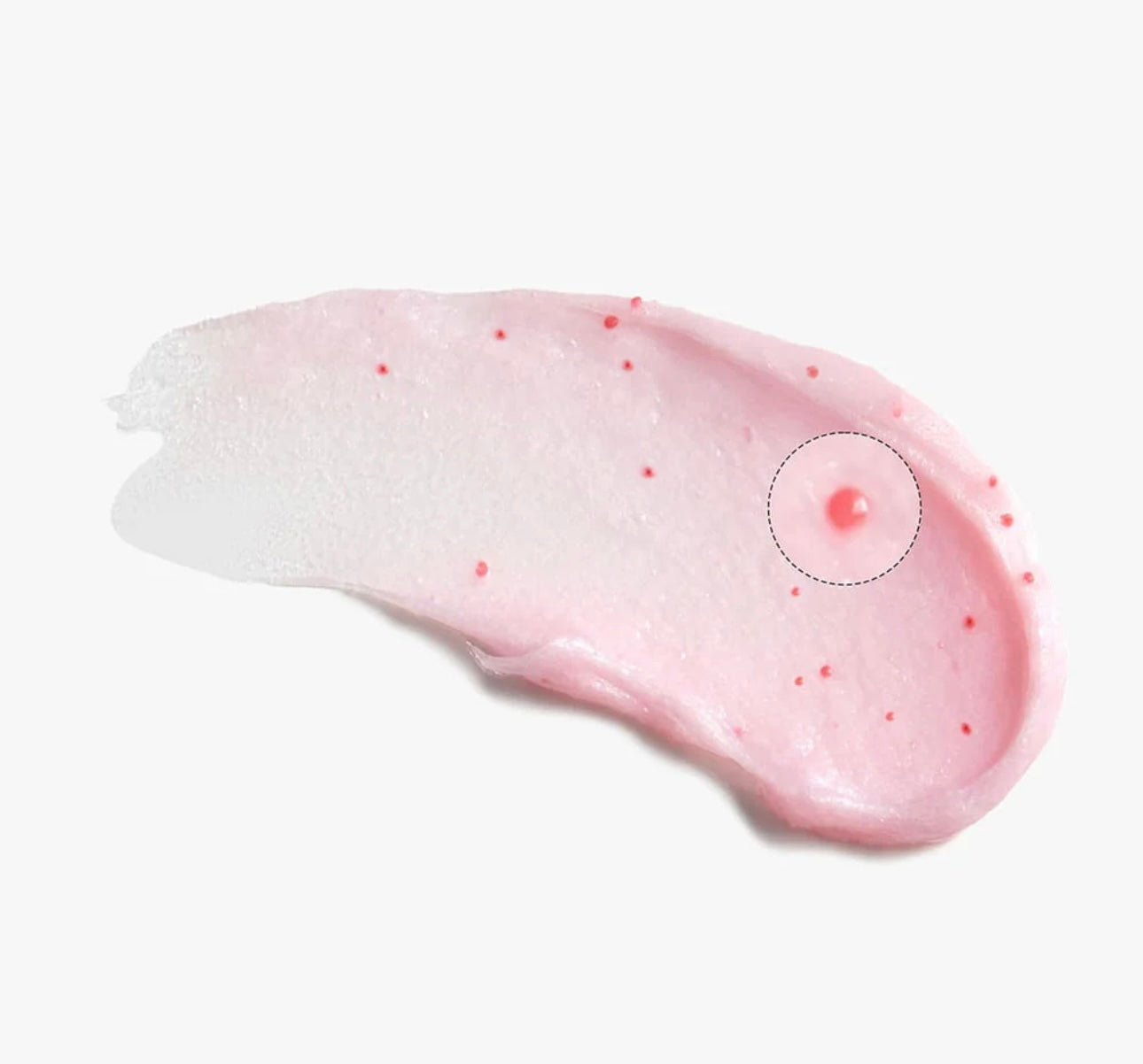 Medicube PDRN Pink Glutathione Capsule Cleansing Foam bottle side angle showing micro capsules