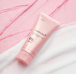 Medicube PDRN Pink Niacinamide Whip Cleanser 120g — front tube view, pink packaging.