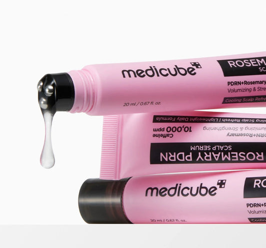 Medicube Rosemary PDRN Scalp Serum 20ml – non-greasy lightweight bottle for healthier hair