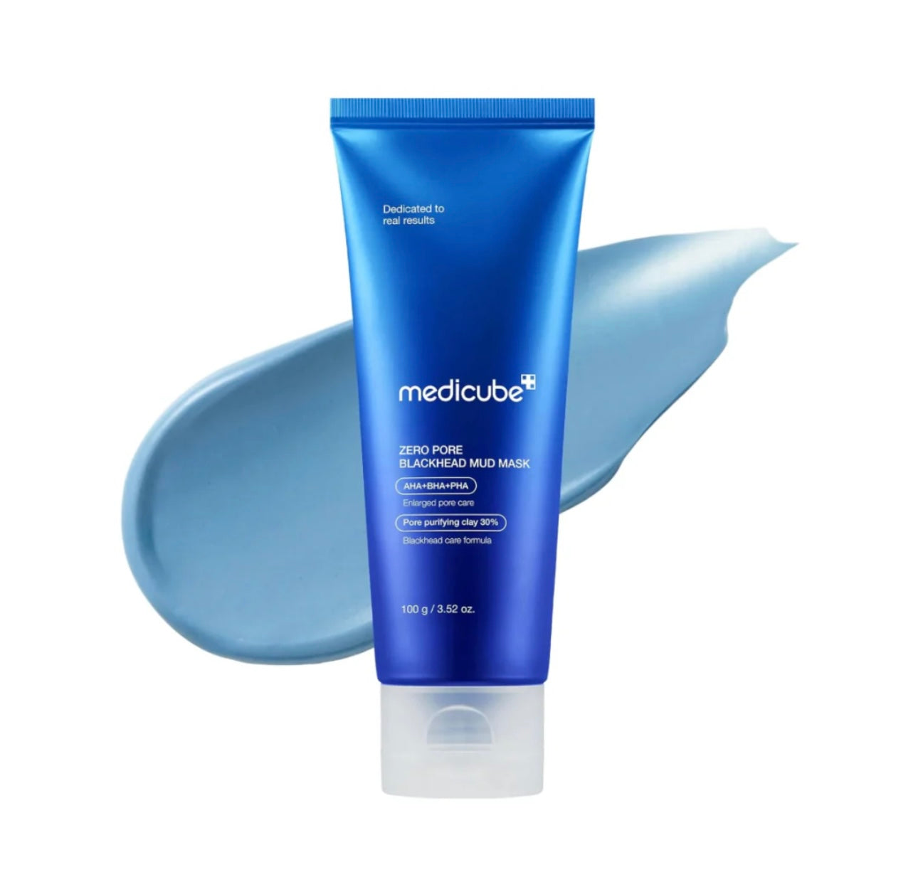 Medicube Zero Pore Blackhead Mud Facial Mask 100g front packaging - deep cleansing clay mask for pores