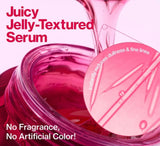 Close-up of the numbuzin rose PDRN collagen 2x jar — shows product label and 30ml size.