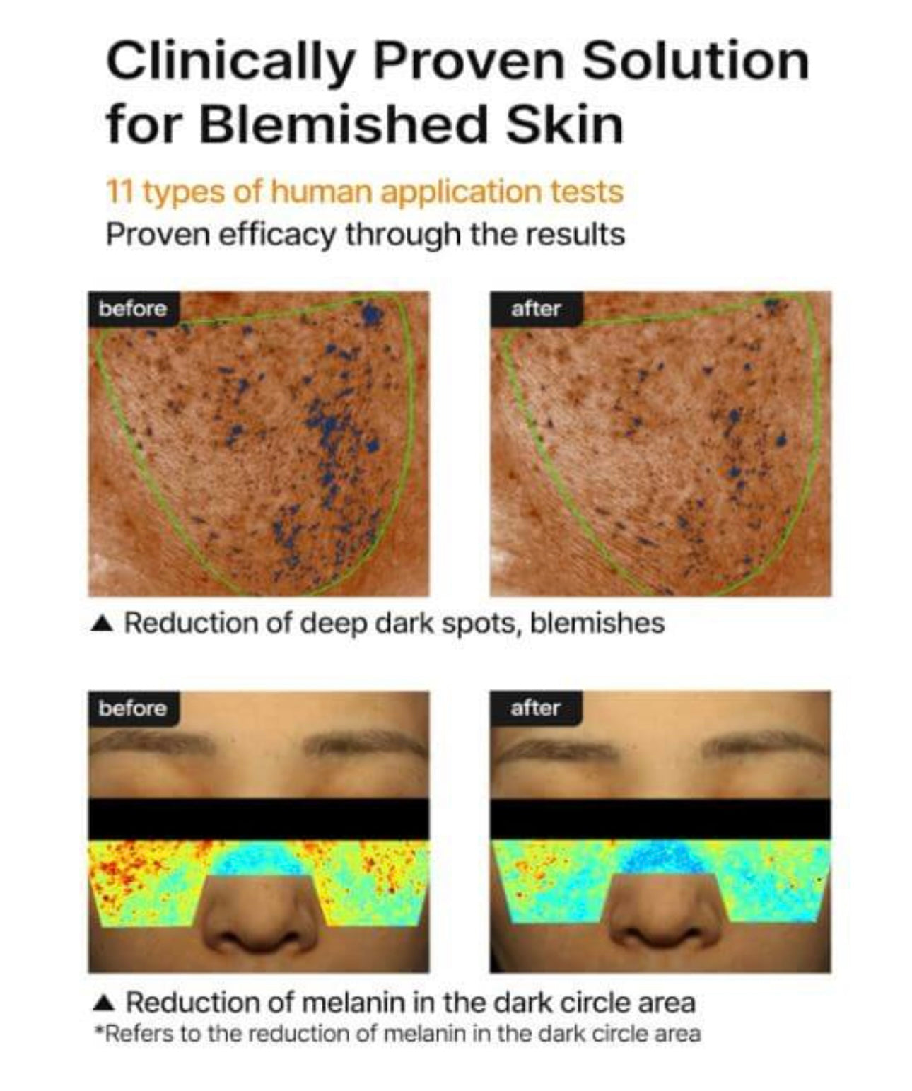 Lightweight texture of Celimax Pore Dark Spot Brightening Cream on a spatula