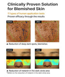 Lightweight texture of Celimax Pore Dark Spot Brightening Cream on a spatula