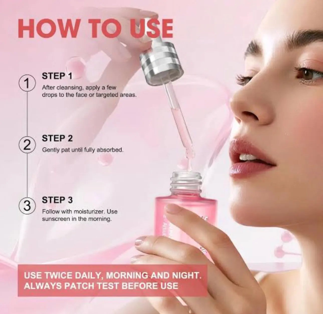 Pump dispenser of Purito Multi Collagen EGF Serum – easy application