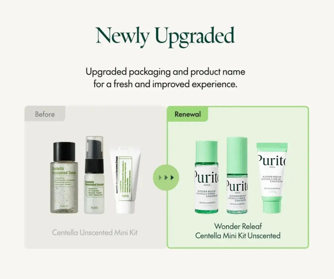 Wonder Releaf Centella Serum Unscented 15ml — calming serum with high-concentration Centella extract